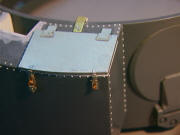 Details des Gepäckkastens